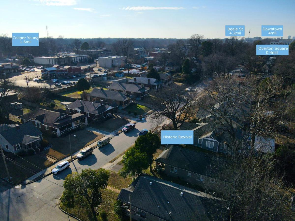 Historic Revival Midtown Memphis Duplex 64 Yes Pets Fast Wifi Free Parking Villa Luaran gambar