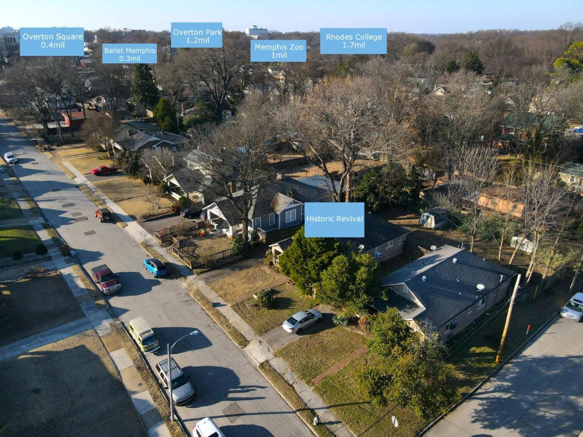 Historic Revival Midtown Memphis Duplex 64 Yes Pets Fast Wifi Free Parking Villa Luaran gambar